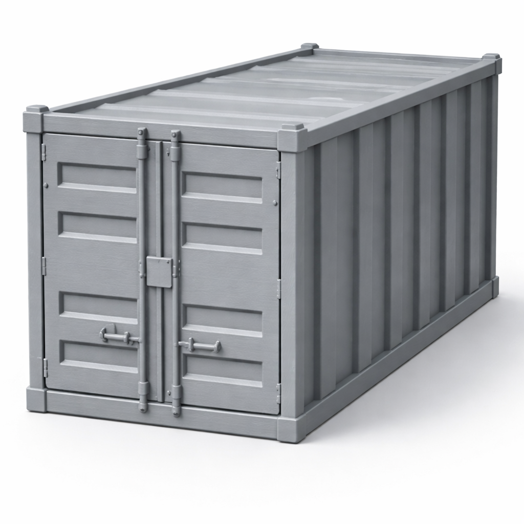 Stackable Shipping Container for Warhammer 40k Wargaming Scenery Infinity