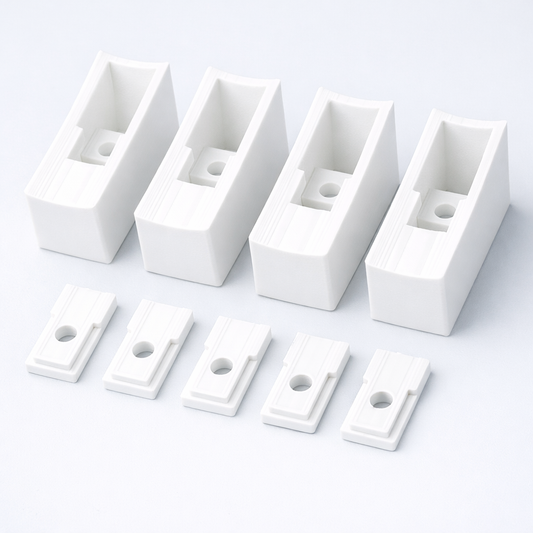 Westinghouse Electrolux Simpson fridge door handle bracket (White or Grey)