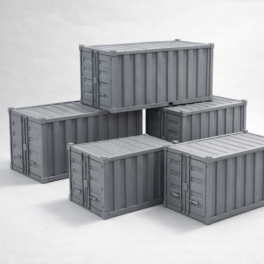 Stackable Shipping Container for Warhammer 40k Wargaming Scenery Infinity
