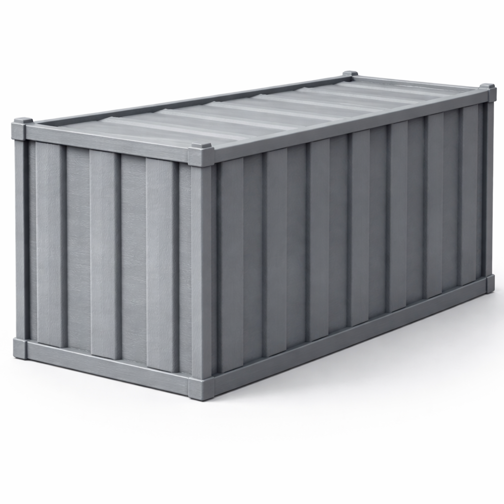 Stackable Shipping Container for Warhammer 40k Wargaming Scenery Infinity